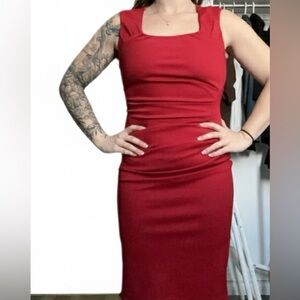 Suzy Shier Vibrant Red Garment